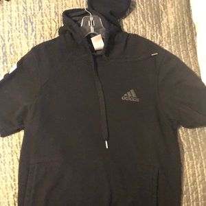 Adidas short sleeved sweatshirt